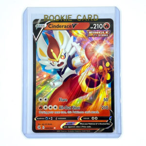 Pokémon TCG Cinderace V Fusion Strike Full Art Karte 044/264 Englisch Near Mint