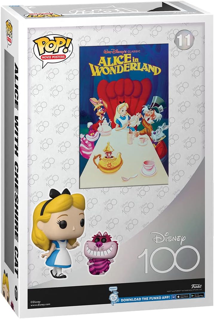 Funko POP! Disney 100th Movie Poster Alice In Wonderland 67497 Sammler Neu & OVP – Bild 2