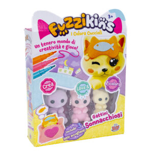 Grandi Giochi Fuzzikins I Colora | Schläfrige Kätzchen zum Ausmalen | Neu & OVP