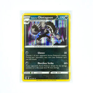 Pokémon TCG Galarian Obstagoon Fusion Strike 161/264 Card Holo English Near Mint