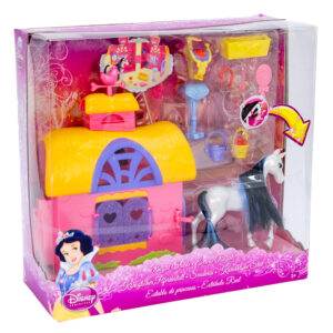 Mattel Disney Princess Schneewittchen Königlicher Pferdestall Set | Neu & OVP