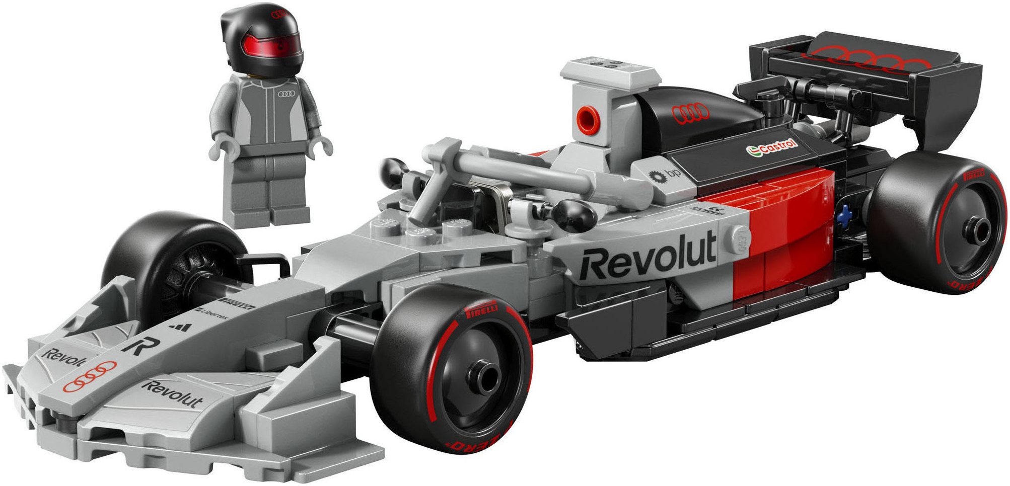 LEGO® Speed Champions 77259 Audi Revolut F1® Team R26 Rennwagen Auto | Neu & OVP – Bild 3