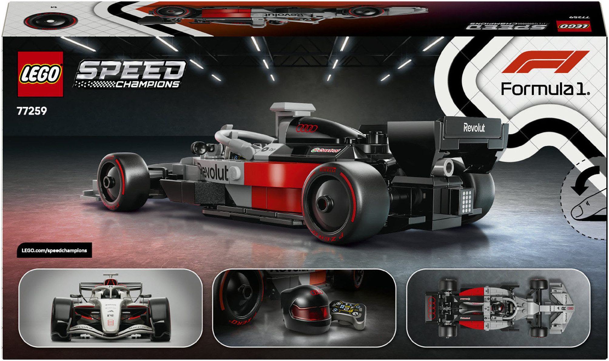 LEGO® Speed Champions 77259 Audi Revolut F1® Team R26 Rennwagen Auto | Neu & OVP – Bild 2