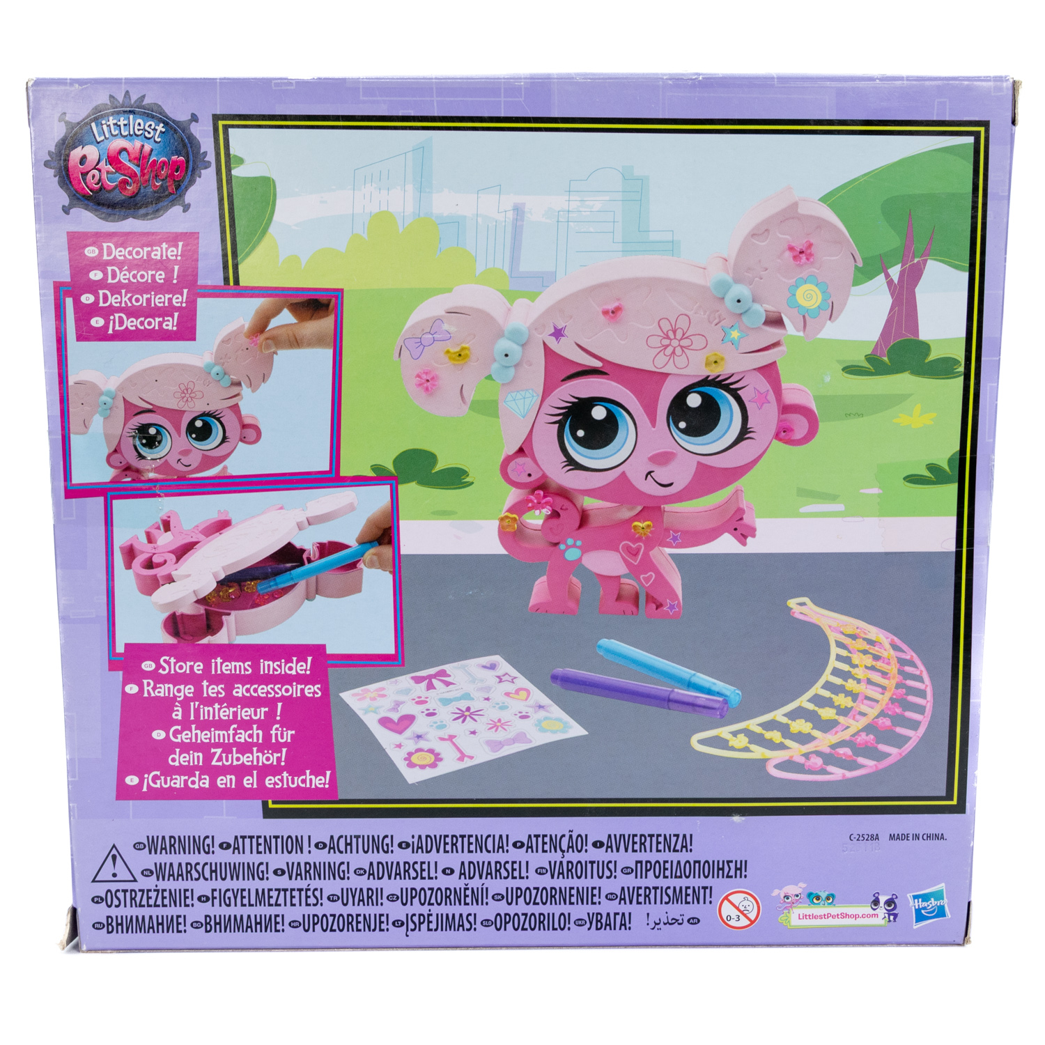 Hasbro - Littlest Pet Shop Minka Mark Style Tierchen mit Geheimfach | Neu & OVP – Bild 2
