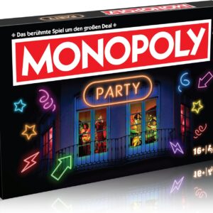 Hasbro MONOPOLY Party Edition Spiel - Winning Moves Brettspiel | 16+ Neu & OVP
