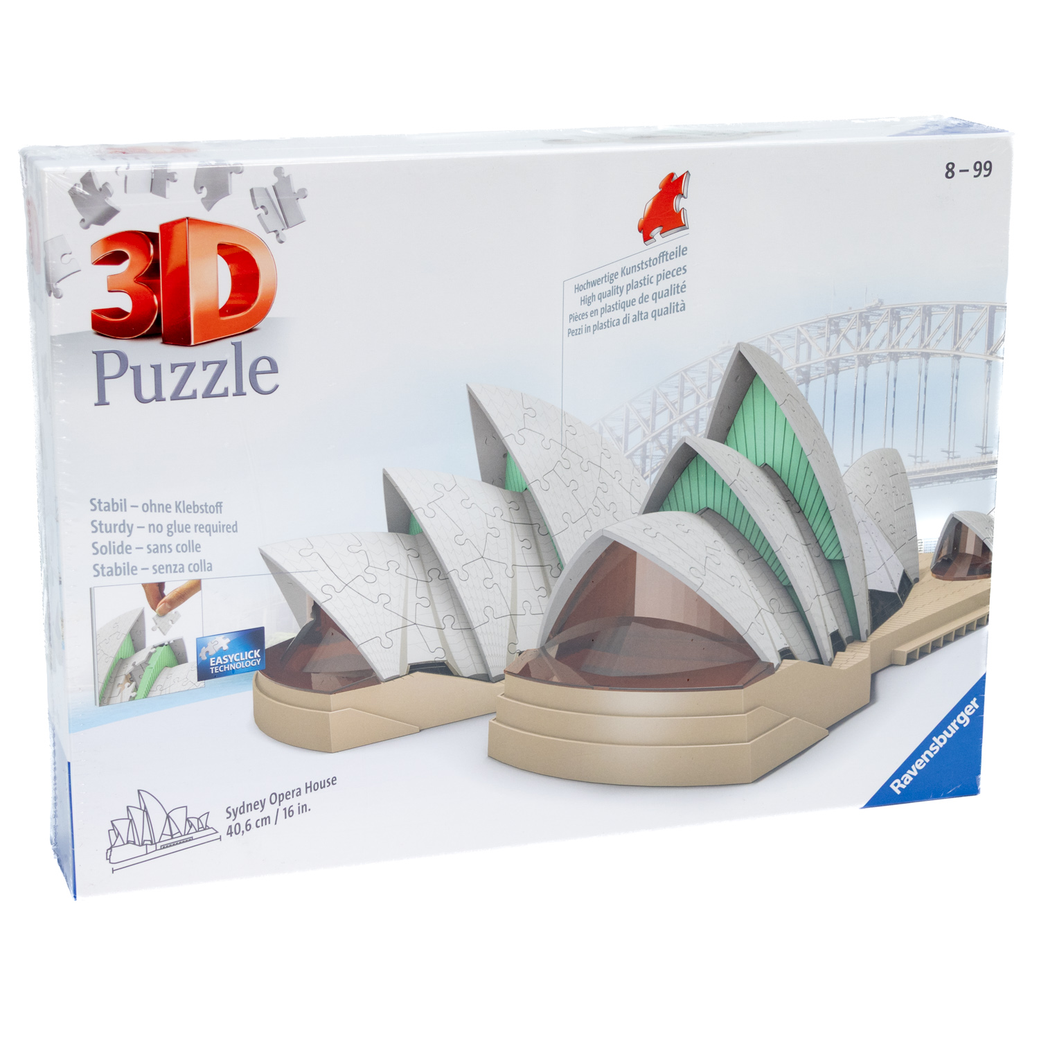 Ravensburger 3D Puzzle Sydney Opera House 11243 Opernhaus 237 Teile | Neu & OVP
