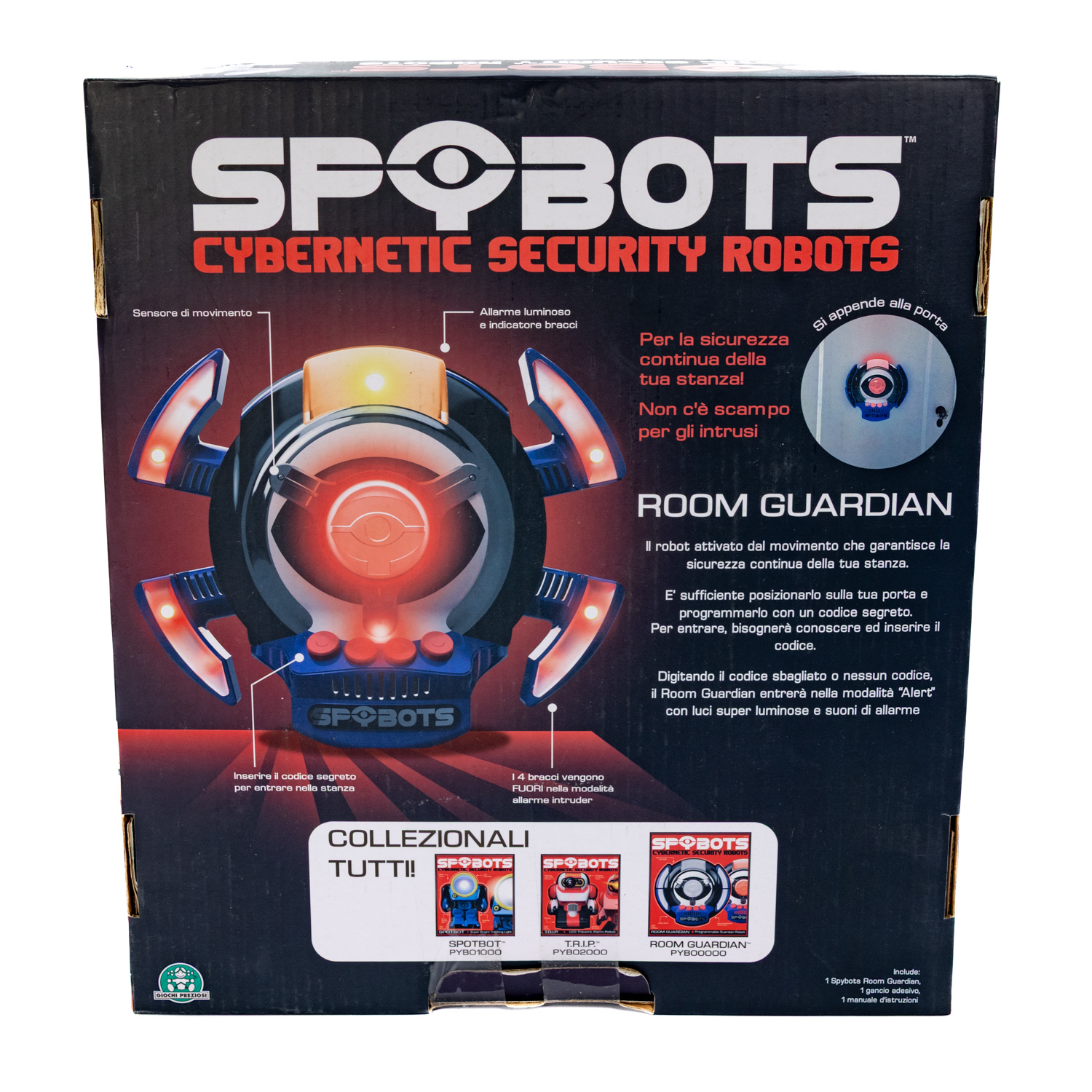Spybots Cybernetic Security Robots Kinderzimmer Überwachung Roboter | Neu & OVP – Bild 2