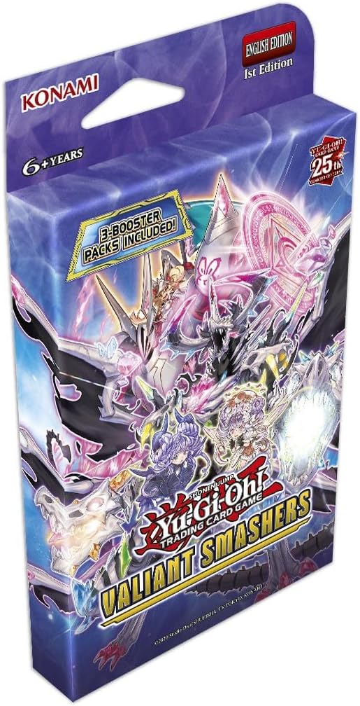 Yu-Gi-Oh! Valiant Smashers 3-Pack Tuckbox TCG Karten 1st Edition Englisch EN NEU