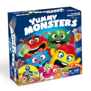Huch! Yummy Monsters Brettspiel Gesellschaftsspiel Kinder Wurfspiel | NEU & OVP