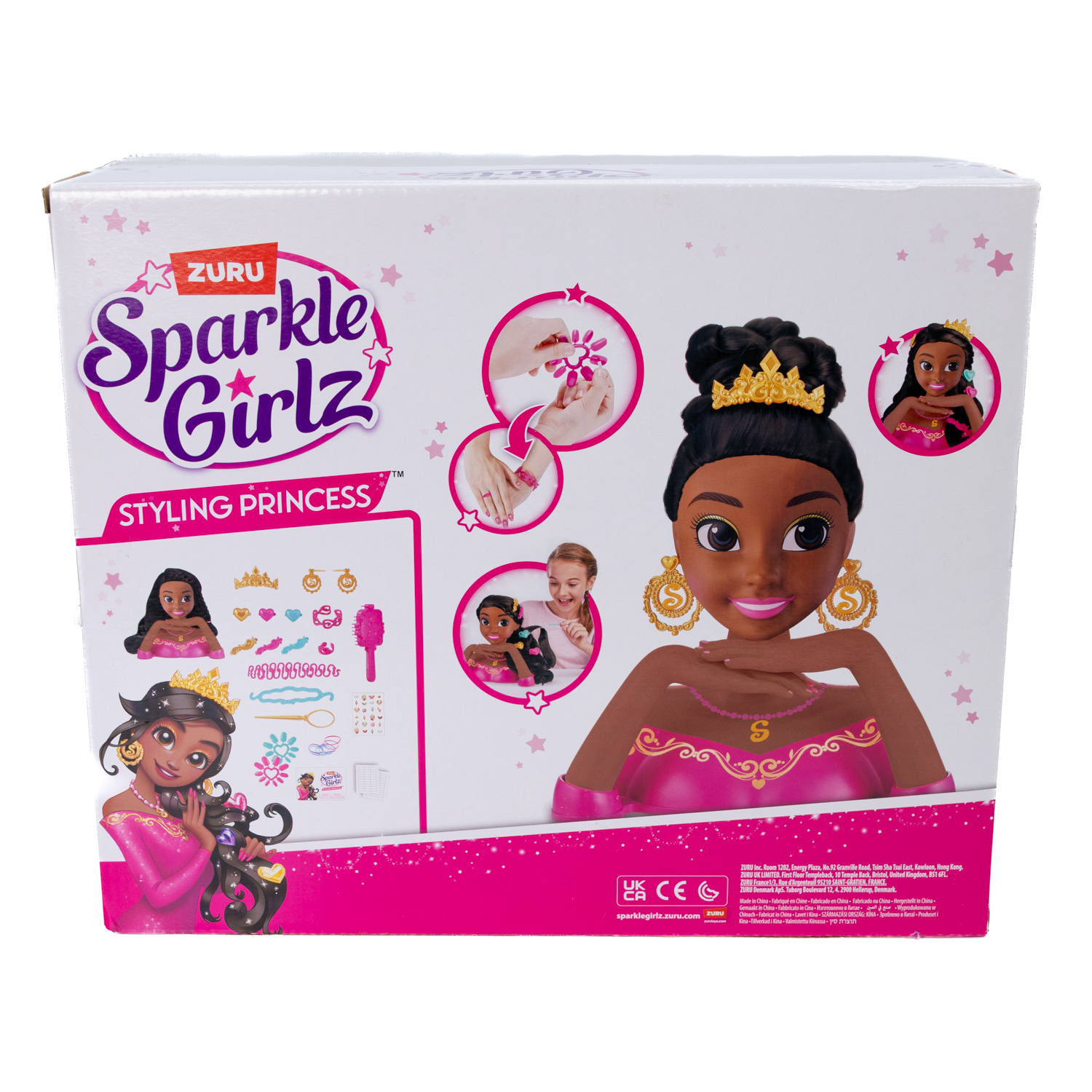 Zuru Sparkle Girls | Sparkle Girlz Frisierkopf Styling Princess 52pc | Neu & OVP – Bild 2