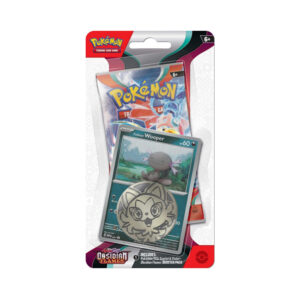 Pokemon Obsidian Flames Wooper Checklane Blister Booster Pack Englisch NEU & OVP